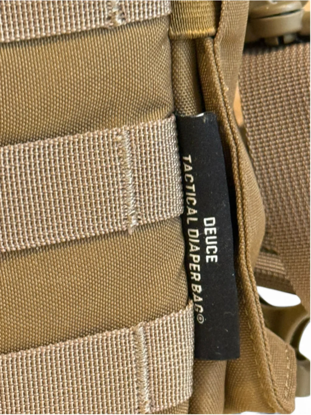 Tactical Baby Gear Deuce MOLLE Diaper Bag Coyote Brown Cooler Changing Pad
